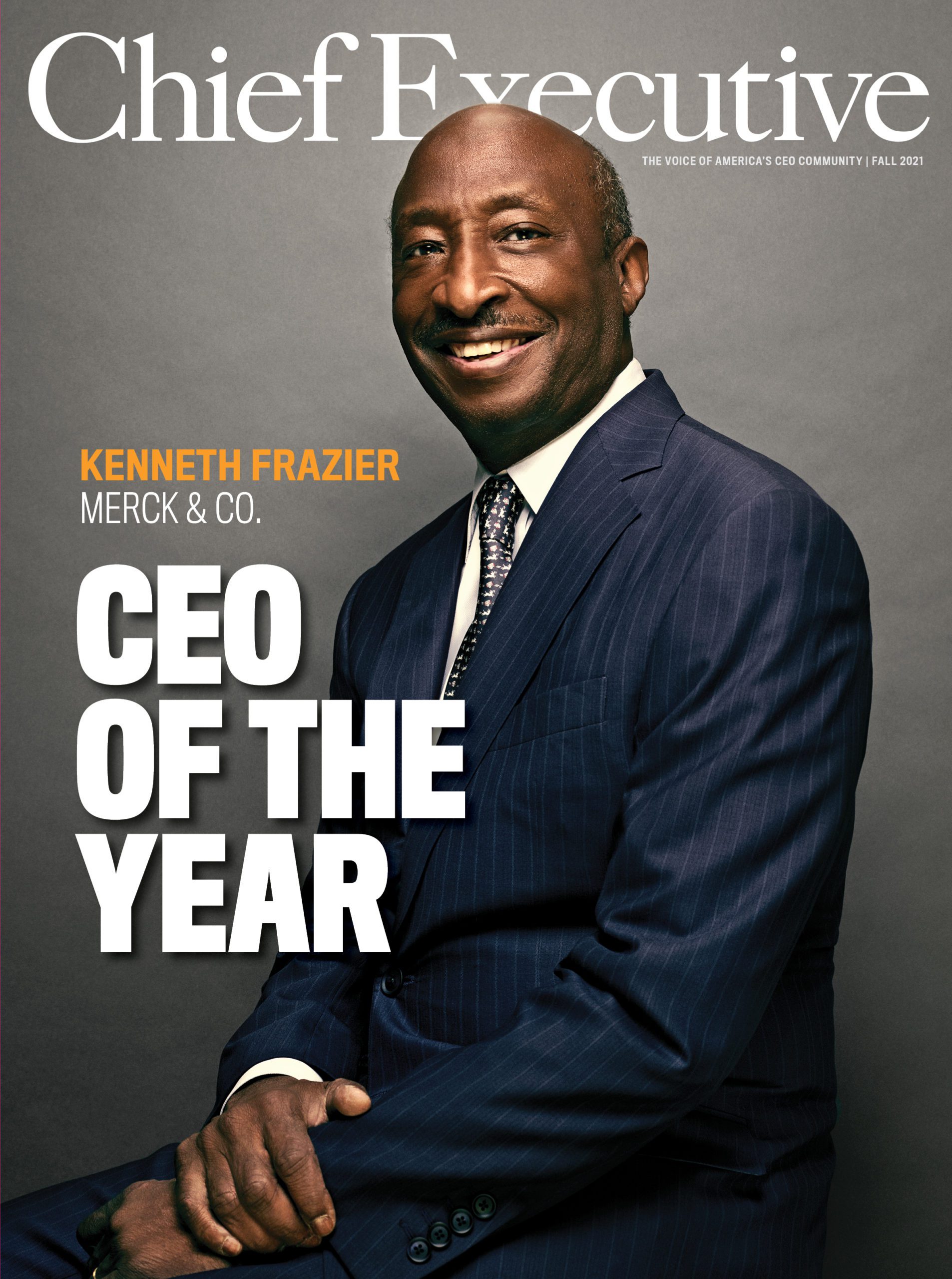 Kenneth Frazier CEO of the Year Cover